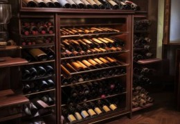 小米酒柜市全天候热线解析۞四平定制酒窖红酒柜：高端家居艺术品精选