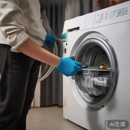 洗衣机门不开，换电池解决