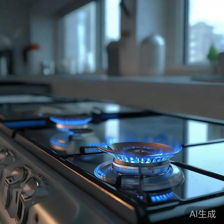 燃气灶嗡嗡声，检查风口管道