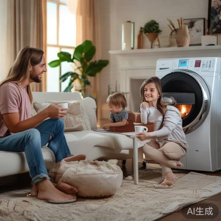 洗衣机烘干，告别潮湿