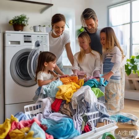 洗衣机烘干，告别潮湿烦恼