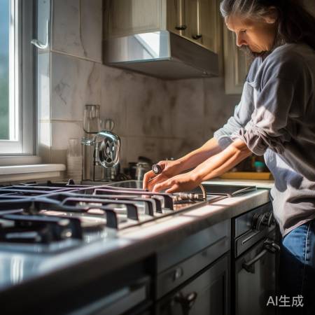 “燃气泄漏，关阀通风报警”