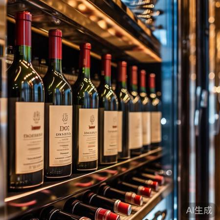 波尔多红酒，贵族香氛恒温藏