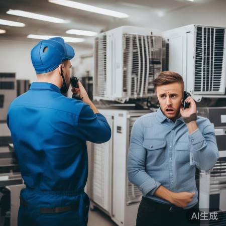 联系售后解决空调问题