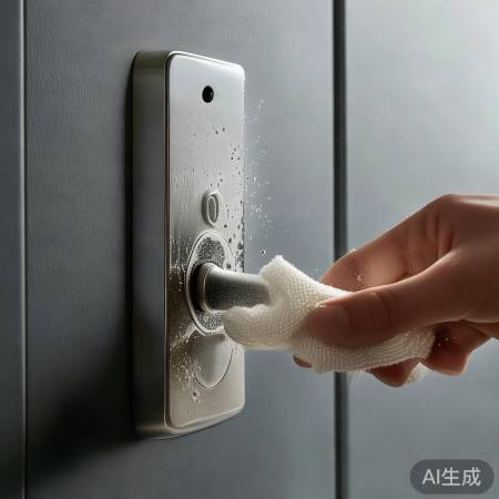 指纹锁感应器清洁法