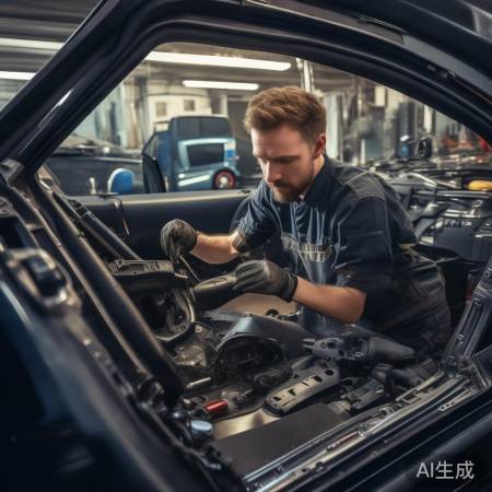 汽车防盗门拆解简单易学