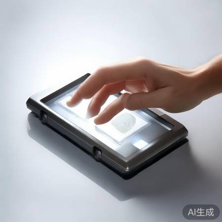 指纹录入，放平手指