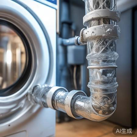 管道通畅，洗衣机排水佳