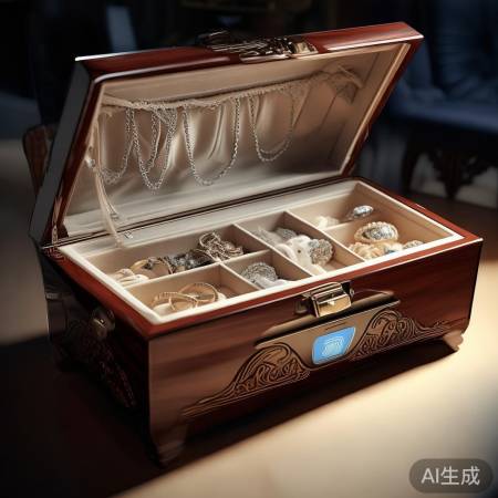 指纹锁首饰盒,安全时尚之选