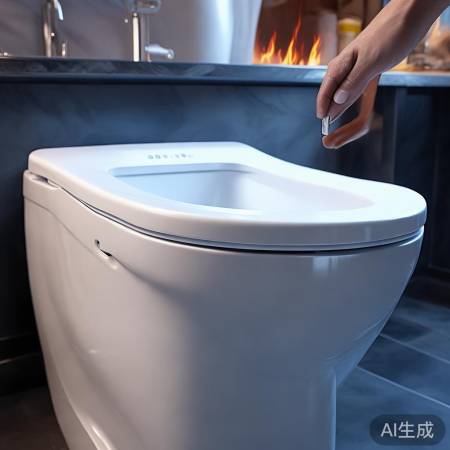 智能马桶盖,人性化按钮