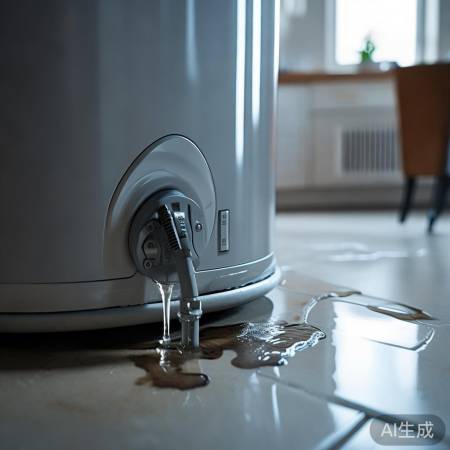 热水器旁水迹，先断电安全检查