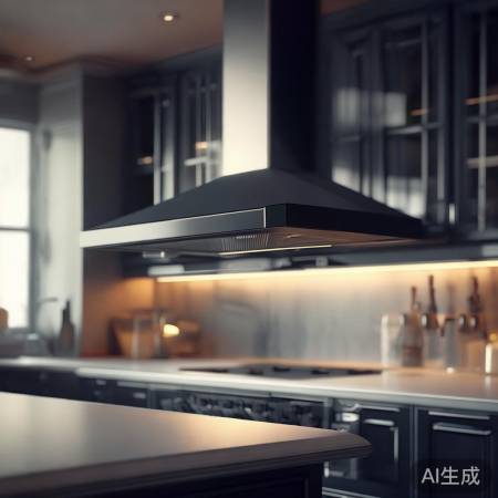 “静音油烟机，炒菜无噪音”