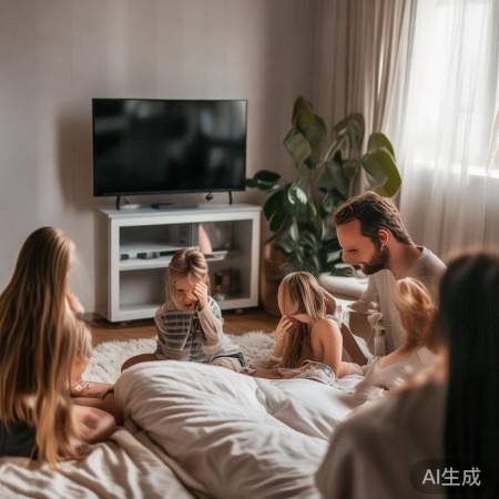 “看电视远离2米,护眼护肤防辐