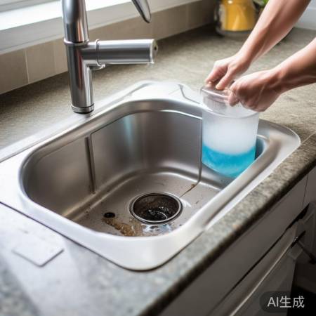 洗衣机排水管,定期清洁防堵塞