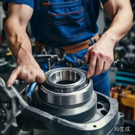 安装新轴承步骤四