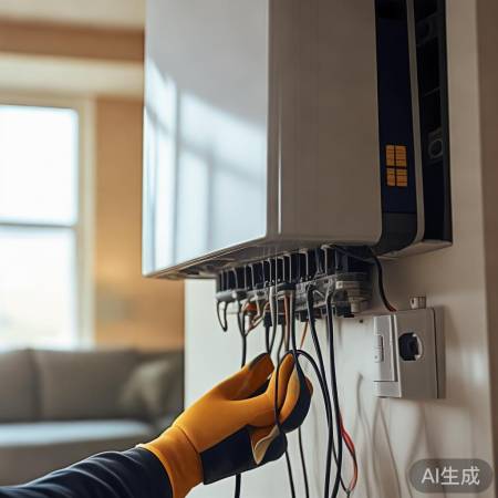 检查壁挂炉电源