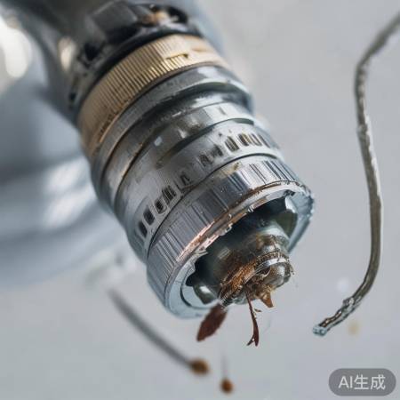 检查水龙头,清理污垢堵塞