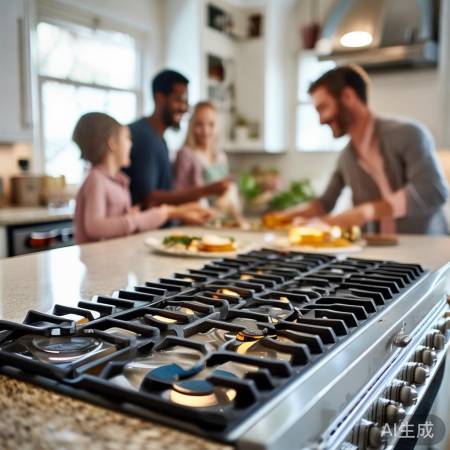 安装燃气灶,开心生活!