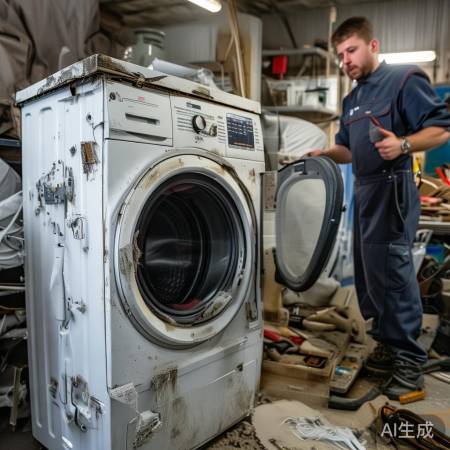 洗衣机门封条老化需更换