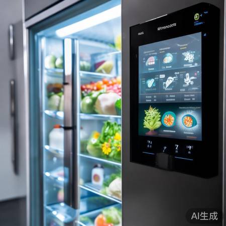 智能冰箱,温控食物保鲜