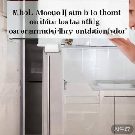 “少开冰箱门,节能又省电”