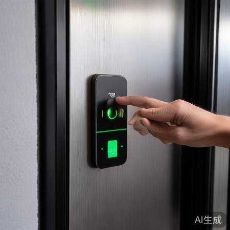 带指纹防盗门,安全可靠