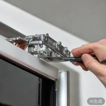 电视支座安装，螺丝固定技巧