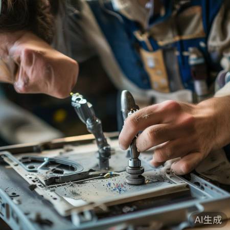 “适量润滑油助拆电视”