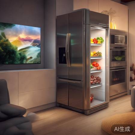冰箱外观吸引眼，电视画质至上