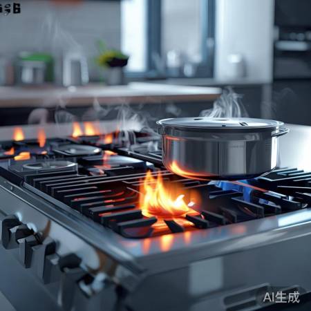 苏泊尔燃气灶，高效安全防干烧