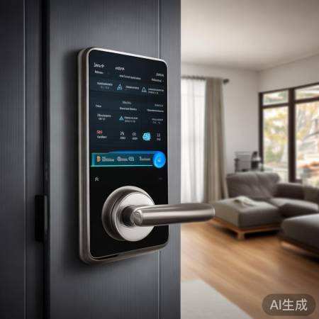 指纹锁芯智能联动家居