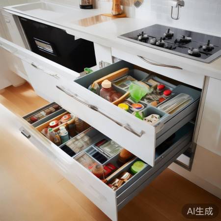 厨房抽屉巧收纳