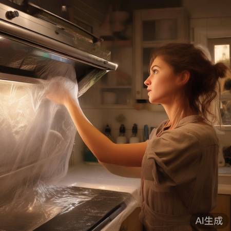 保鲜膜日常妙用，油烟机不适用