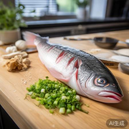 清洗划刀，调味腌制