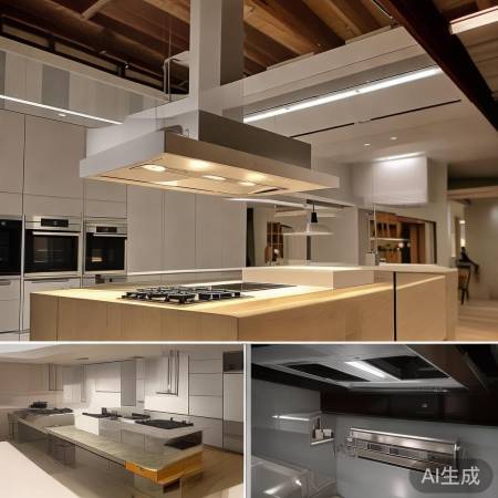 厨房高度决定抽油烟机类型