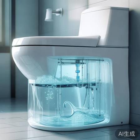 智能马桶水回收系统，节约用水护