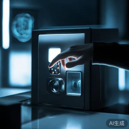 录入指纹，保险柜专属欢迎