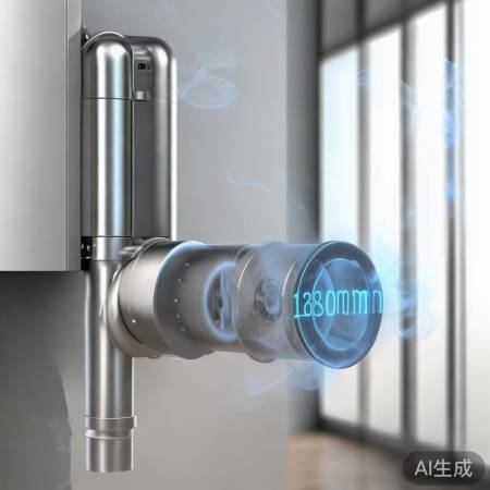 壁挂炉烟筒130mm直径，影响