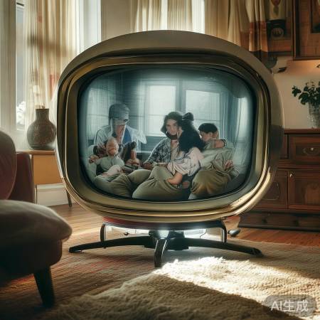 老式显像管电视，辐射之谜