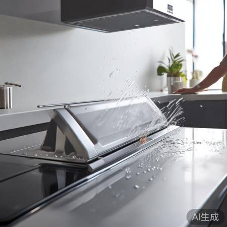 戴莱姆集成灶，清洗快如闪电