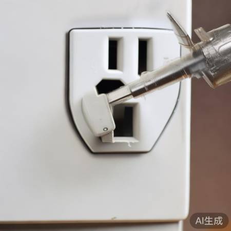 重新插稳电源插头