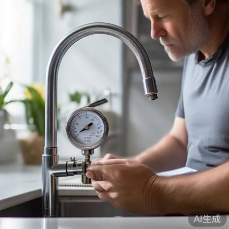 检查水压，确保热水器畅通