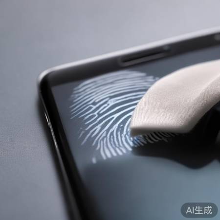 清洁指纹传感器