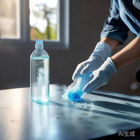 “清洁液使用需戴手套，避光保存