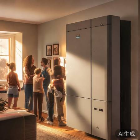 周末阳光下的家庭供暖新选择