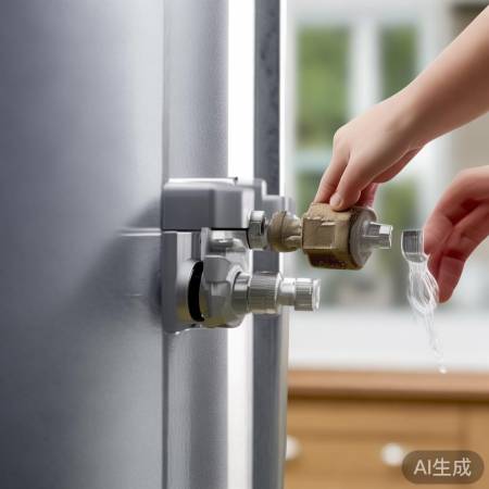 检查进水阀，轻旋松开