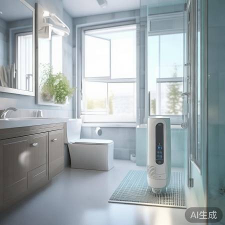 “卫生间通风，健康生活必备”