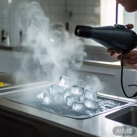 热水蒸汽融冰