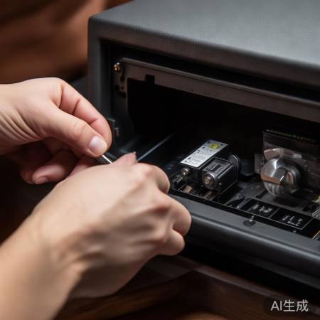 取出电池,扣式或螺钉