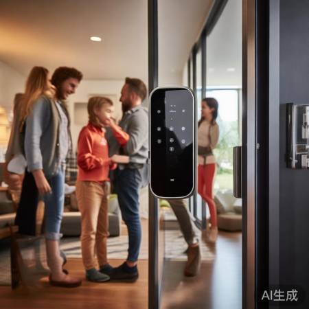 科技改变生活，智能门锁便捷安心